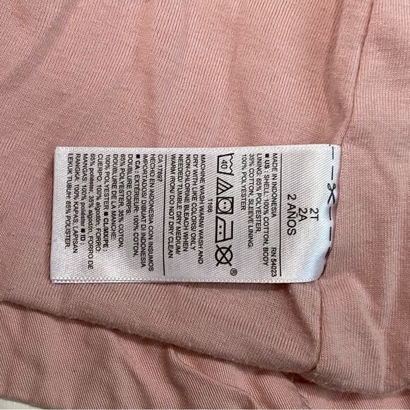 Old Navy girls hooded pink jacket size 2T - Picture 4 of 9